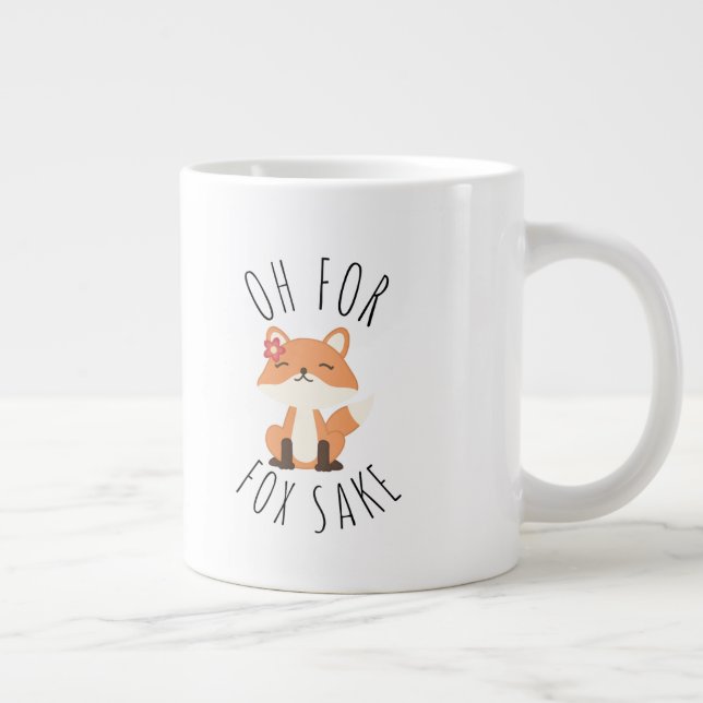 Grande Tasse Oh pour Fox       SakeCoffee Mug (Droite)