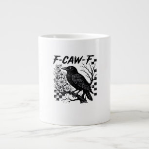 Grande Tasse Oiseau d'Halloween F-Caw-F