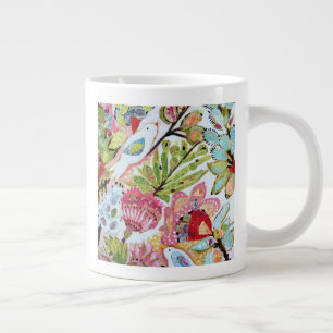 Grande Tasse Oiseaux de papier II