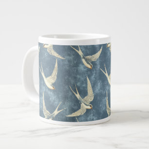 Grande Tasse Oiseaux en vol