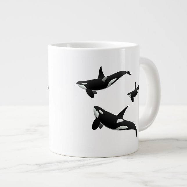 Grande Tasse Orca (Devant droit)