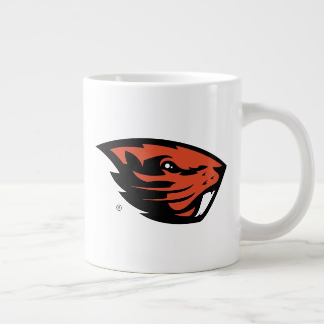 Grande Tasse Oregon State Beavers | Tête de castor (Droite)