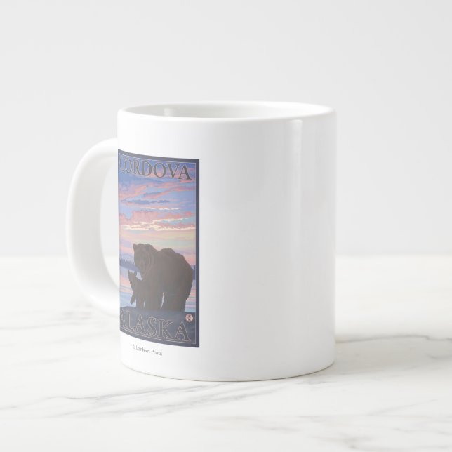 Grande Tasse Ours et coupes - Cordova, Alaska (Devant gauche)