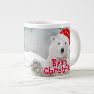 Grande Tasse Ours polaire père Noël   Beary Christmas Jumbo Mug