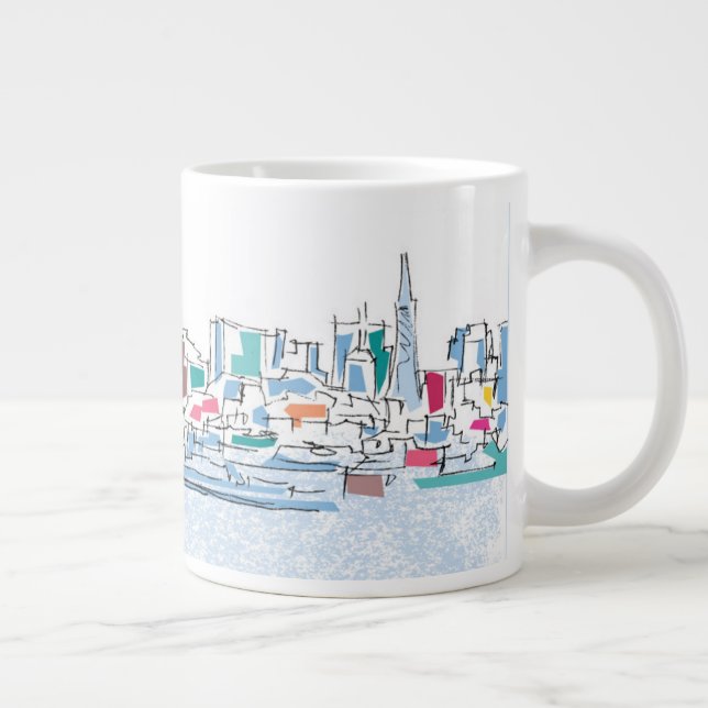 Grande Tasse Panoramique San Franciso, CA (Droite)