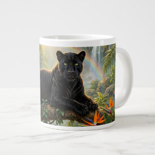 Grande Tasse Panthère noire Kenya Fleurs de jungle Cascade