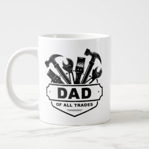 Grande Tasse Papa de tous les métiers - Outils pour homme de m