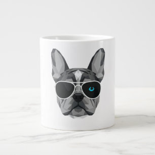 Grande Tasse Papa Frenchie Merle Cool Bouledogue Français
