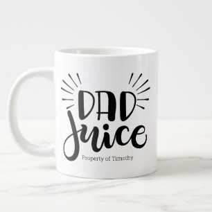 Grande Tasse Papa Juice. Mug personnalisé - Mug Jumbo 20oz