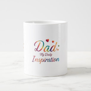 Grande Tasse Papa : Mon Inspiration Quotidienne - Mug Jumbo Spé