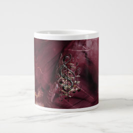 Grande Tasse Papa Moody Musique Bourgogne Fedora Céramique Jumb