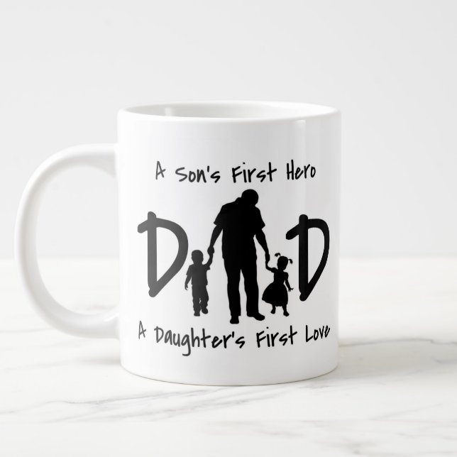 Grande Tasse Papa Mug (Gauche)