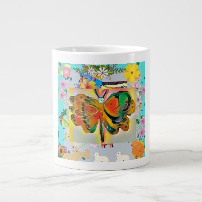 Grande Tasse Papillon (Devant)