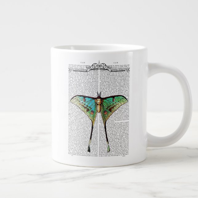 Grande Tasse Papillon vibrant (Droite)