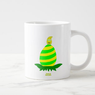 Grande Tasse Pâques souhaite Jumbo Café Mug