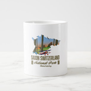 Grande Tasse Parc national de Suisse saxonne Allemagne carte