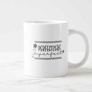 Grande Tasse Parfaitement imparfait Mug par Posh Little Finds