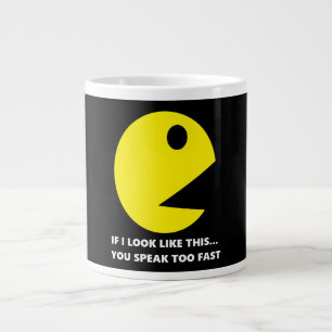 Grande Tasse Parler trop vite Steno Mug