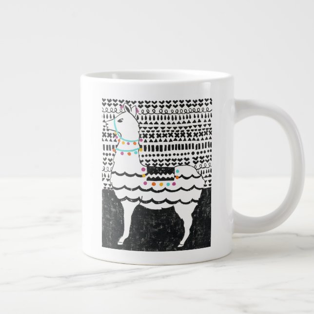 Grande Tasse Parti Llama (Droite)