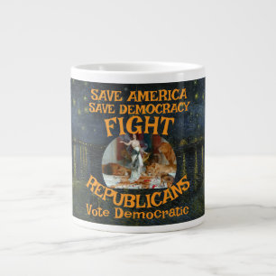 GRANDE TASSE PARTI RÉPUBLICAIN ZL X1 KP VOIX ÉLECTION COÛT T