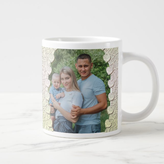 Grande Tasse Parties scintillant personnalisée Conception d'env (Droite)