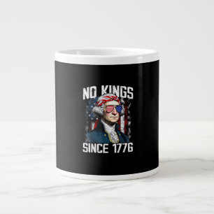 Grande Tasse Pas de rois en Amérique Look Graphique Vintage Pat