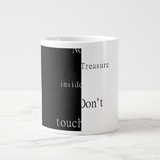 Grande Tasse Pas de trésor à l'intérieur – Ne touchez pas