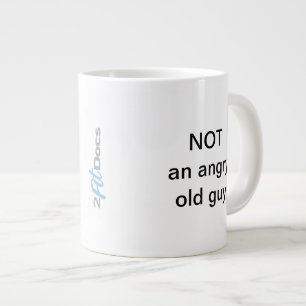 Grande Tasse PAS un vieil homme en colère Mug (20oz)