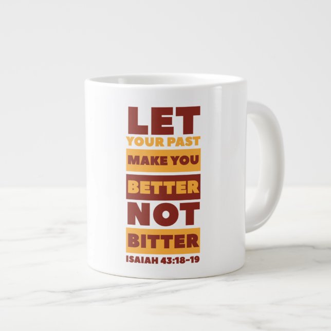 Grande Tasse Passé Jumbo Mug (Devant droit)