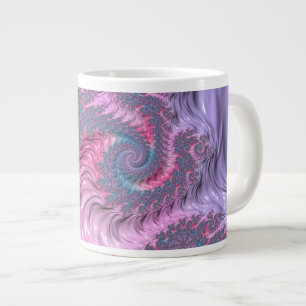 Grande Tasse Pastel Fractal