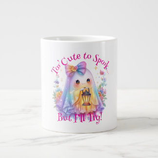 Grande Tasse Pastel Kawaii Ghost Halloween Café Mug