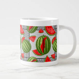 Grande Tasse Pastèque Palestine - Slice