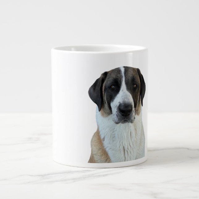 Grande Tasse Pasteur anatolien Chien Spécialité Mug (Devant)