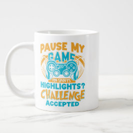Grande Tasse Pause My Game Challenge Sports Gaming
