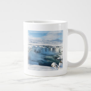 Grande Tasse Paysage de la cascade de Godafoss