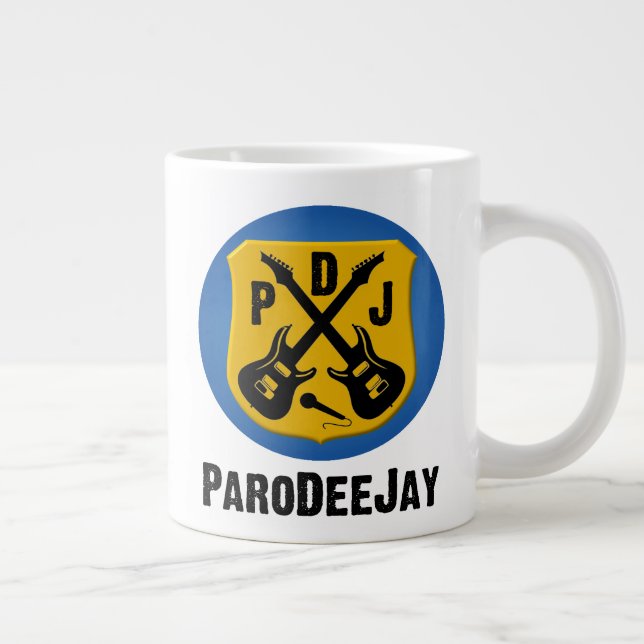 Grande Tasse PDJ Jumbo Mug (logo rond) (Droite)