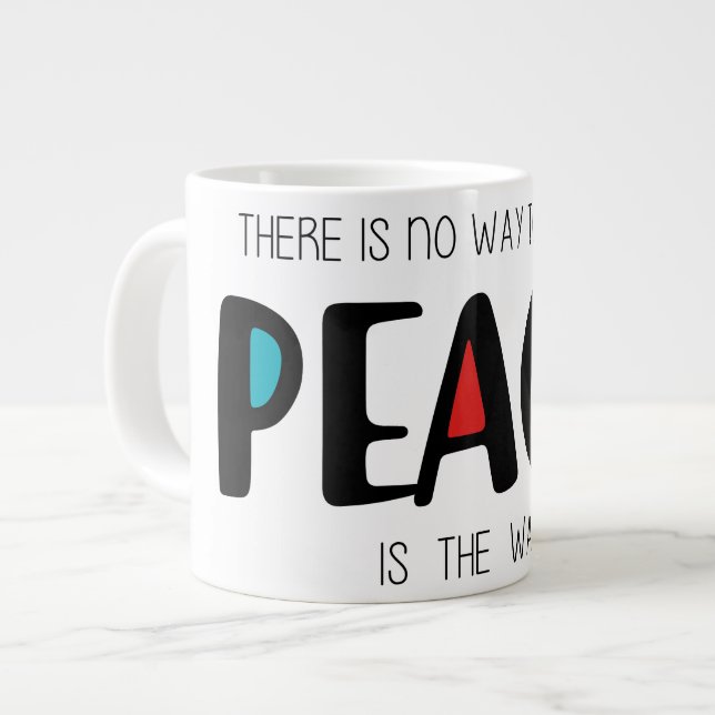 Grande Tasse Peace 2 (Devant gauche)