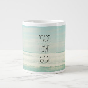 Grande Tasse Peace Love Beach