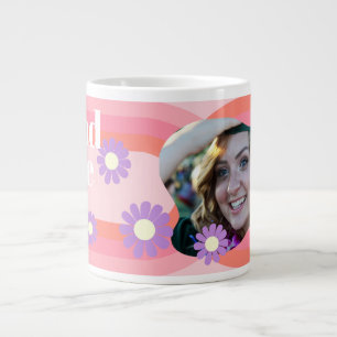 Grande Tasse Peach Photo Daisy Graduate