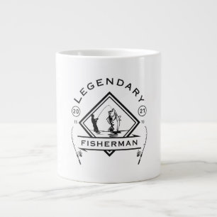 Grande Tasse Pêcheur Légendaire Fondé en 2021