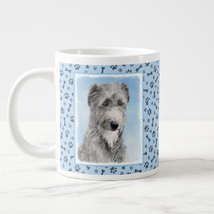 Grande Tasse Peinture écossaise Deerhound - Cute Original Dog 