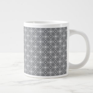 Grande Tasse Pendentif croix géométrique
