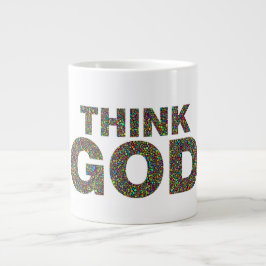 Grande Tasse Pense à dieu