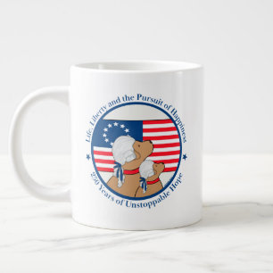 Grande Tasse Pères fondateurs du 250e anniversaire de l'Amériqu