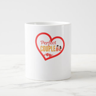 Grande Tasse Perfect Couple Mug - Cadeau romantique pour Lui &