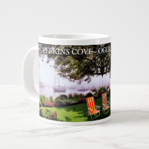 Grande Tasse Perkins Cove - Ogunquit, Maine Jumbo Mug
