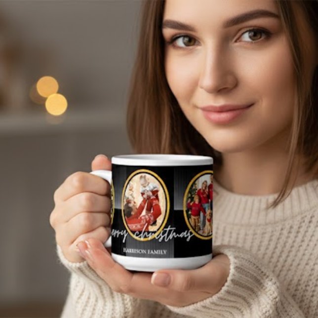 Grande Tasse Personalized Santa Claus Christmas Mug (Créateur téléchargé)