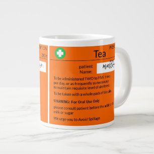 Grande Tasse Personnalisé et drôle Prescription Café Mug