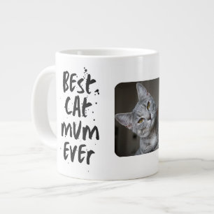Grande Tasse Personnalisé Meilleur chat Maman Toujours Moderne 