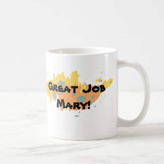 Grande tasse personnalisée du travail (modèle de
